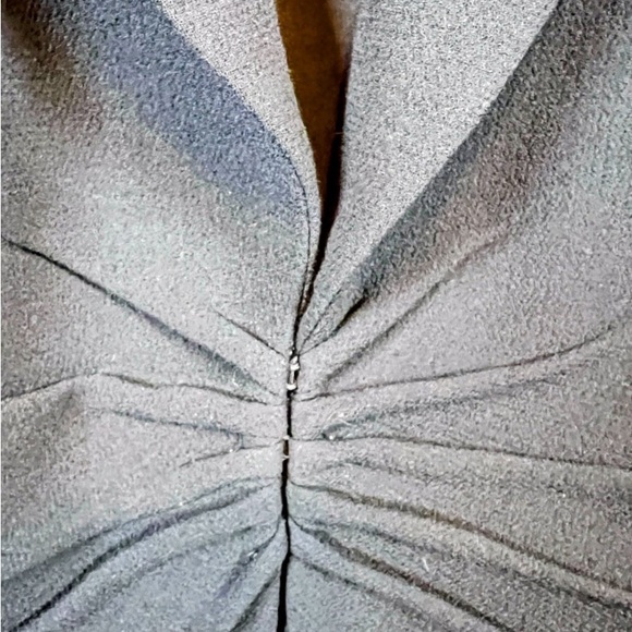 Lafayette 148 New York Wonen’s Black Ruched Waist Blazer. Size 12 - Picture 7 of 9
